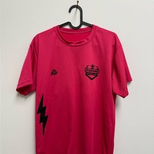 Source Unknown Red Graphic T-Shirt
